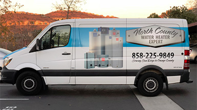 Water Heater Online Service Van